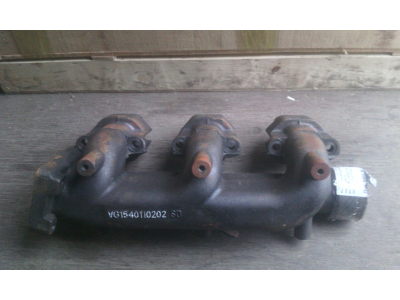 Коллектор выпускной задняя часть, двигатель WD615 H3 HOWO (ХОВО) VG1540110202 фото 1 Армавир