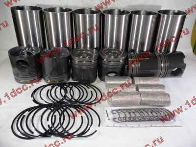 Поршневая группа WD618 (6 гильз, 6 поршней ...0017, 6 пальцев, комплект колец) CREATEK SH CREATEK WD618-SET/CK8004 фото 1 Армавир