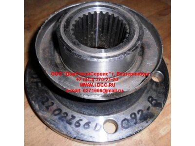 Фланец основного карданного вала DF DONG FENG (ДОНГ ФЕНГ) 2202Z66D-092B для самосвала фото 1 Армавир