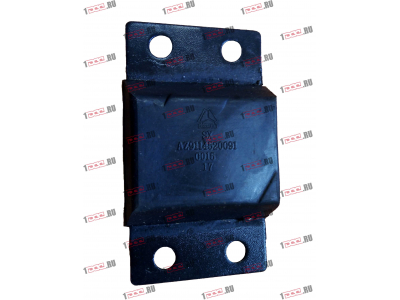 Подушка отбойная задней рессоры (4 отверстия) H HOWO (ХОВО) AZ9114520091 фото 1 Армавир