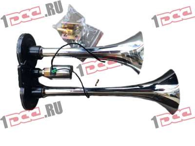 Сигнал пневматический двойной H HOWO (ХОВО) WG9716270003 фото 1 Армавир