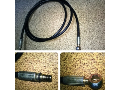 Шланг высокого давления на ПГУ сцепления L-2600 SH SHAANXI / Shacman (ШАНКСИ / Шакман) DZ9112230011 фото 1 Армавир